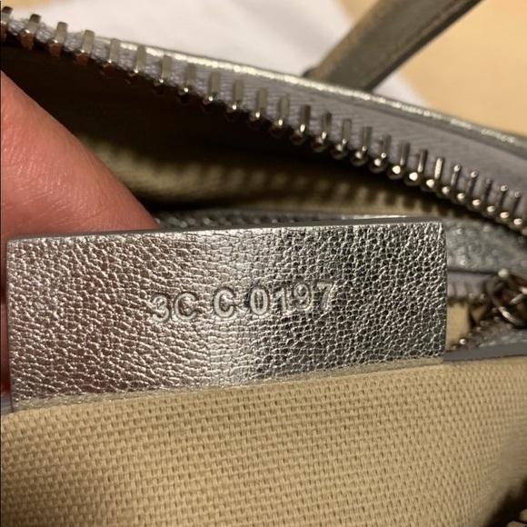 SOLD Givenchy Mini Antigona in metallic silver - Picture 3 of 6
